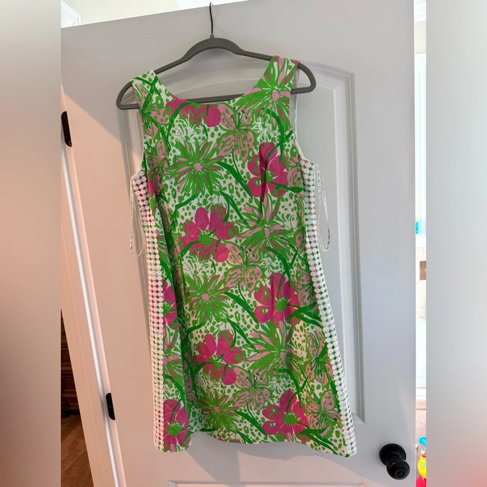 LILLY PULITZER | Hidden Tiger Mila Shift Dress Size 14 - Picture 1 of 5